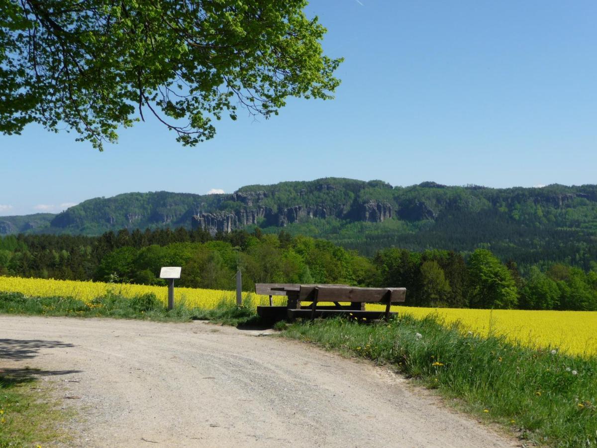 Guenstiges Doppelzimmer Saechsische Schweiz Mittelndorf Εξωτερικό φωτογραφία